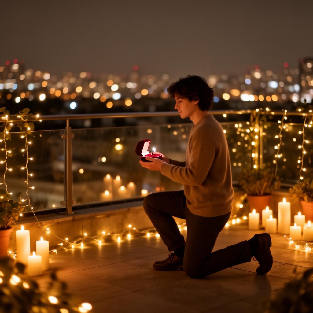 A proposal as a gift